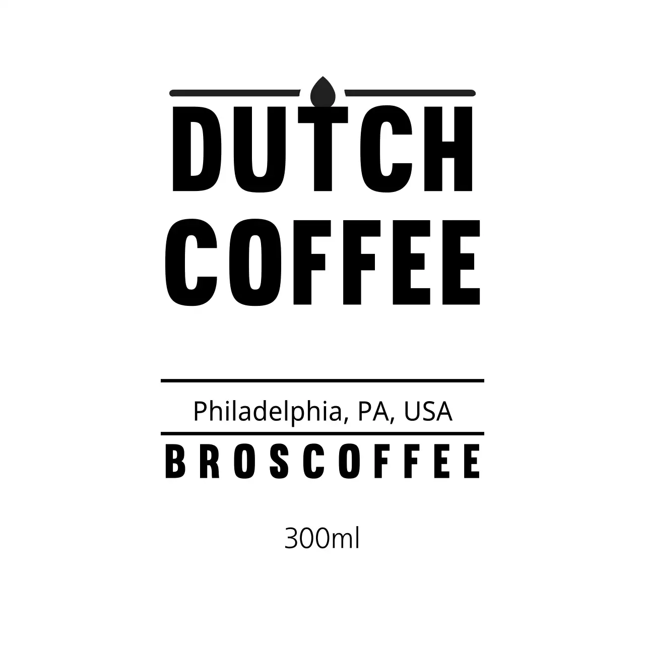 DUTCH COFFEE