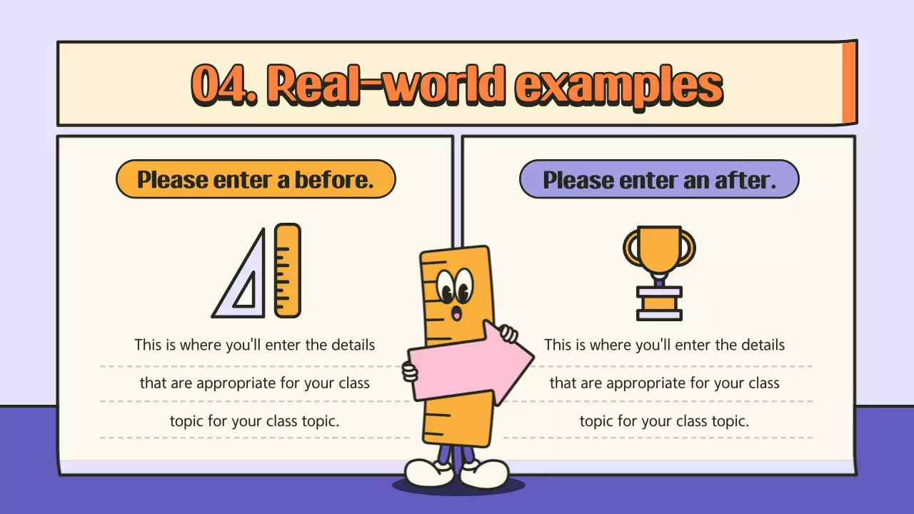 오렌지 만화 학교 가이드 프레젠테이션