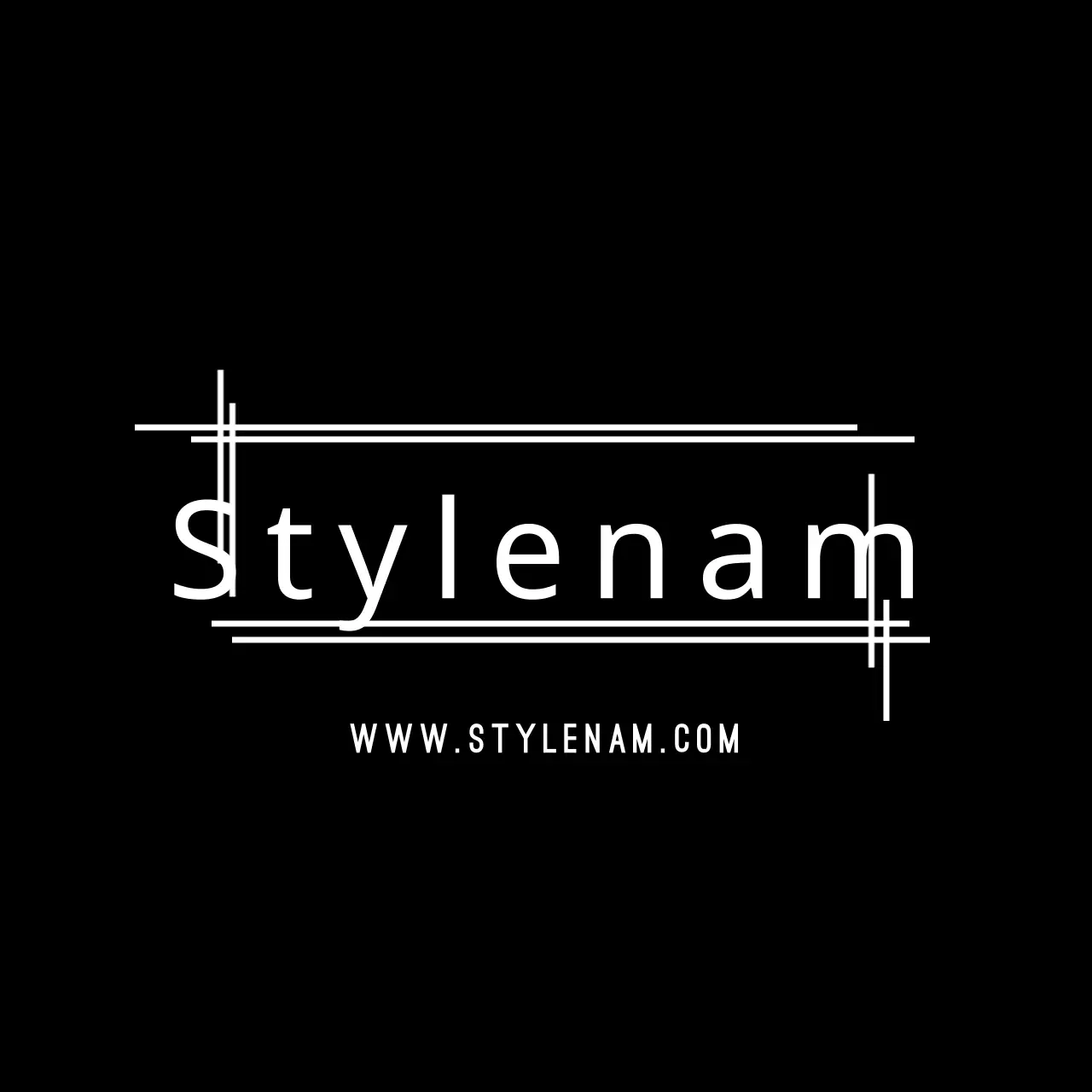 Biểu ngữ thiết kế logo tối giản màu đen