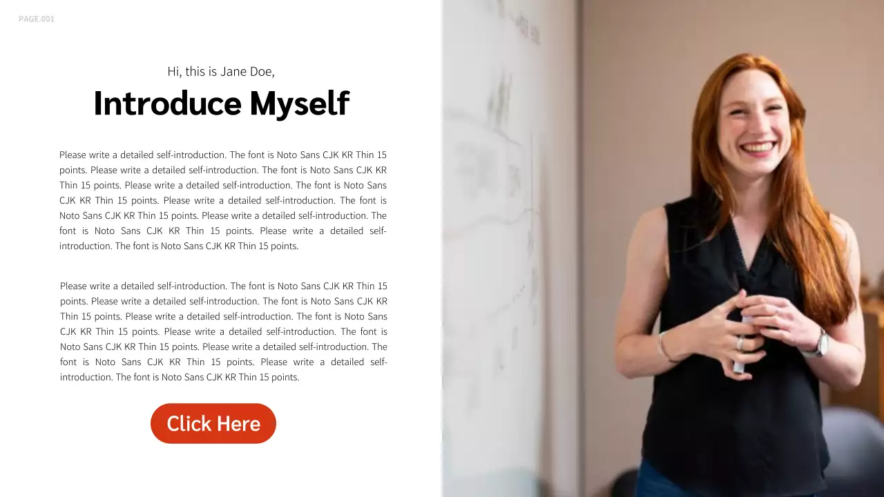 Red Modern Portfolio Document Presentation