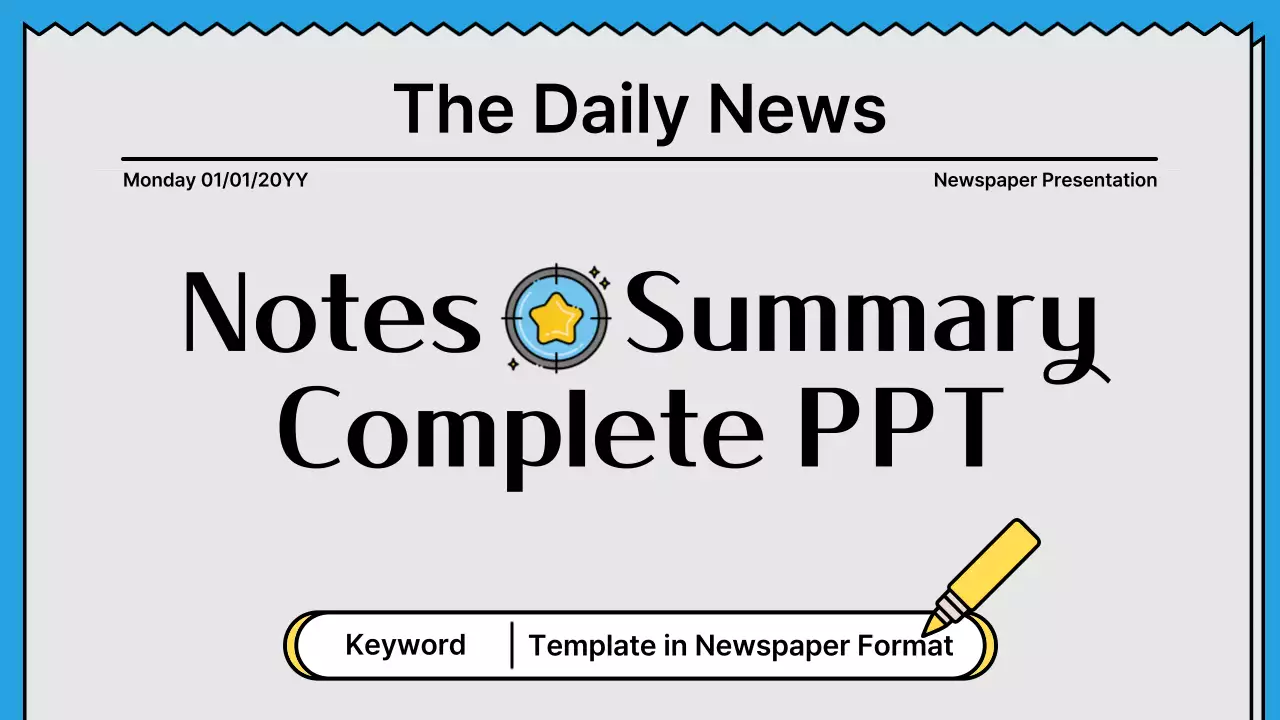 Grey Professional Notes Guide Presentation