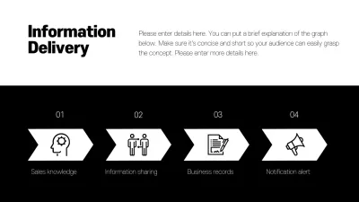 Black Minimal Information Guide Infographic