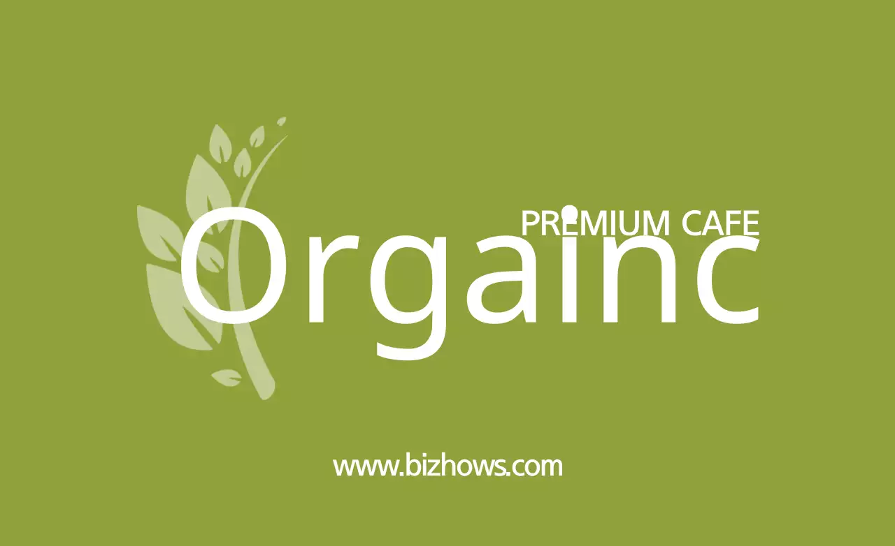 Banner Promocional Café Minimalista Verde