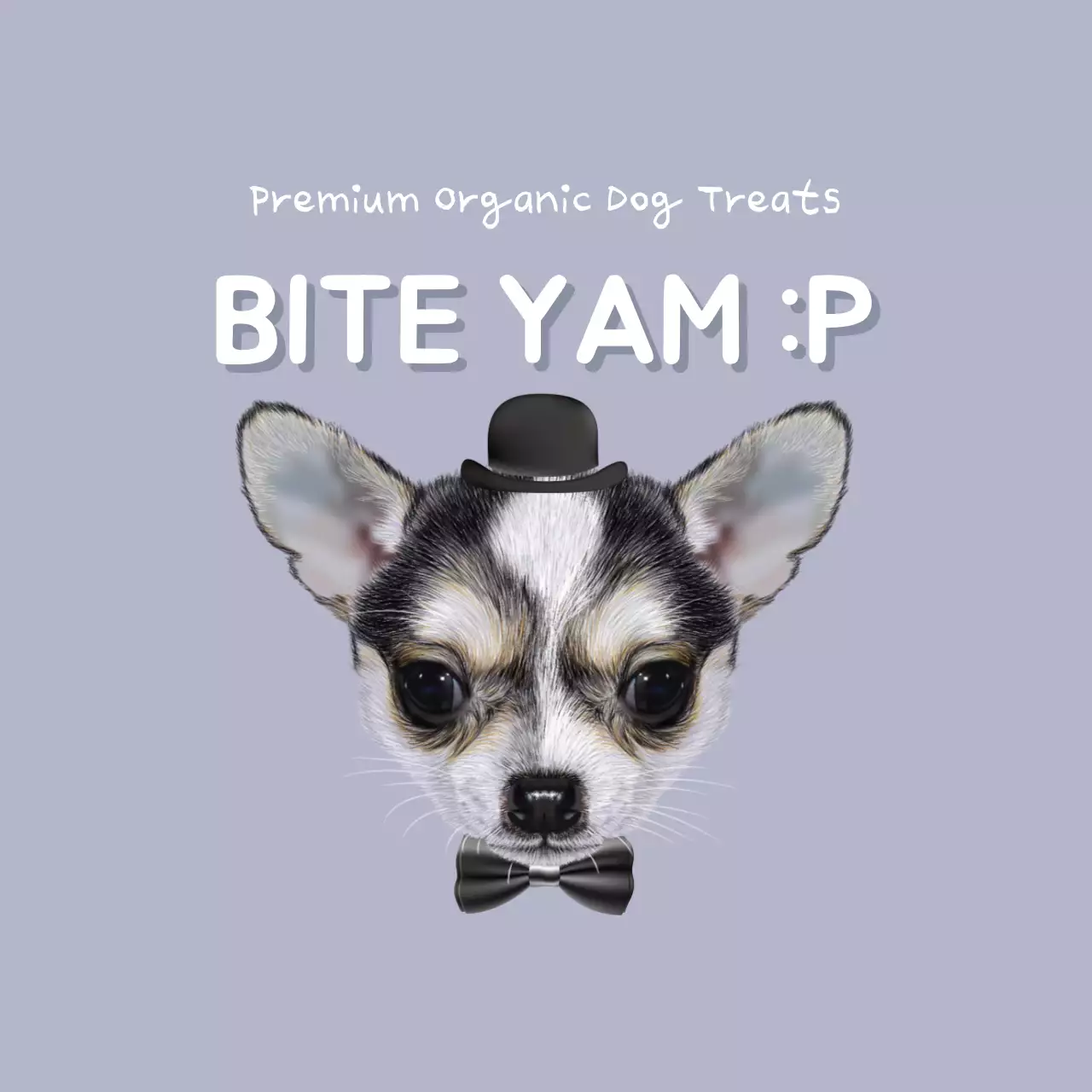 Purple Minimal Dog Promotion Banner