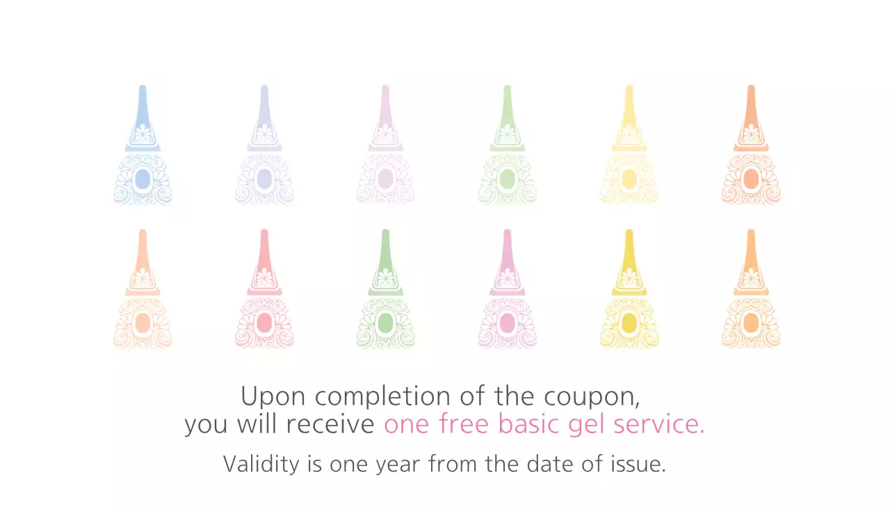 Colourful Modern Beauty Promotion Business Card