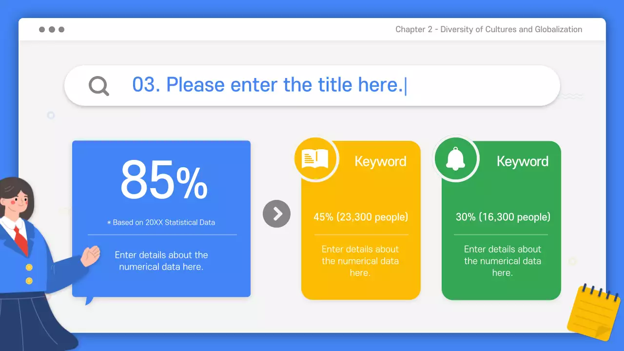 Presentasi Kursus Pendidikan Sederhana dan Berwarna-warni