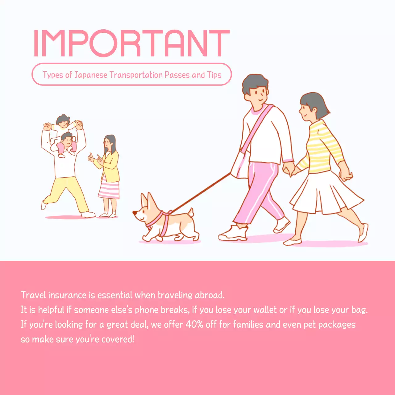 Pink Cultural Travel Guide Instagram Carousel