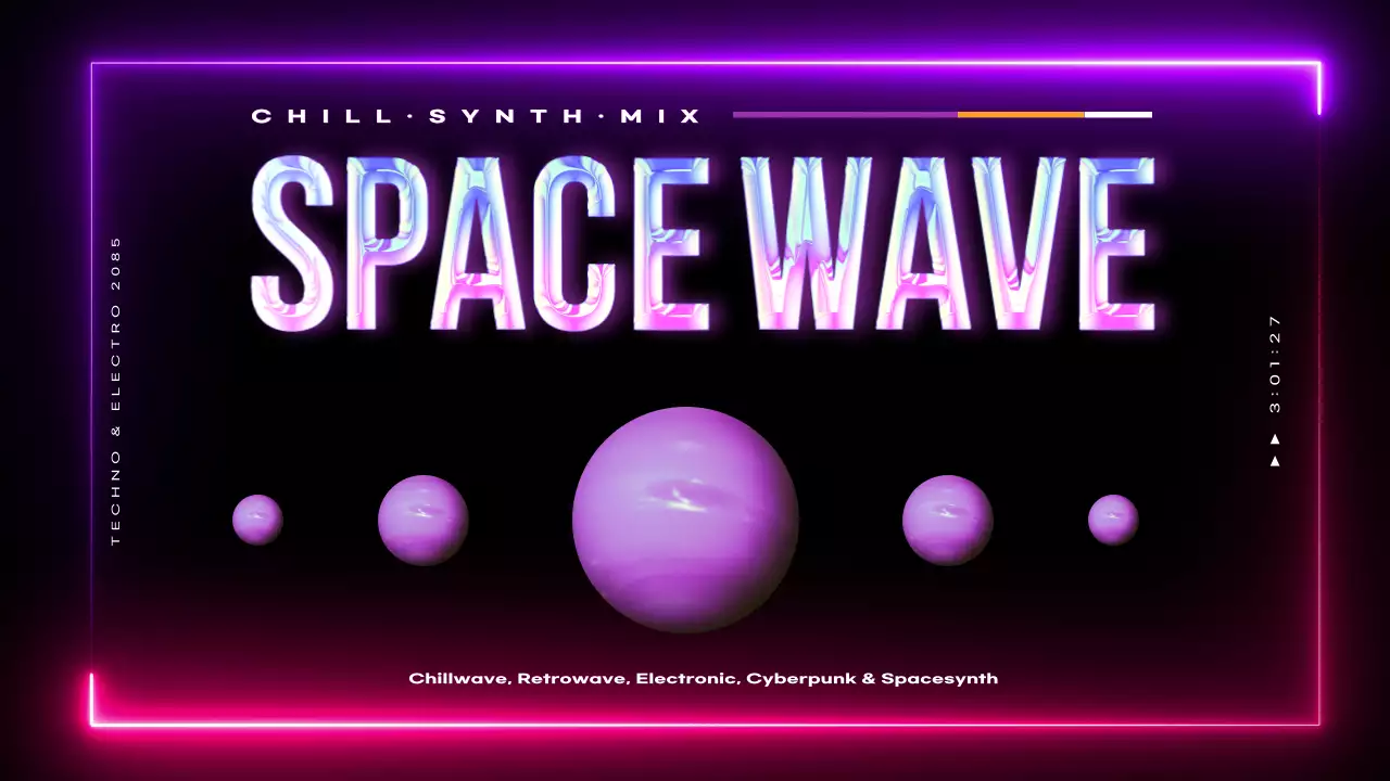 퍼플 사이버 뮤직 프로모션 유튜브 썸네일