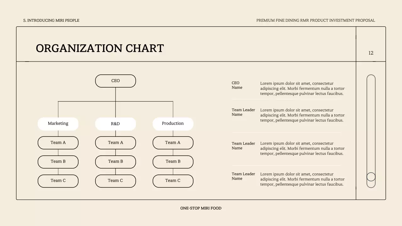 Beige Minimal Investment Proposal Document Presentation