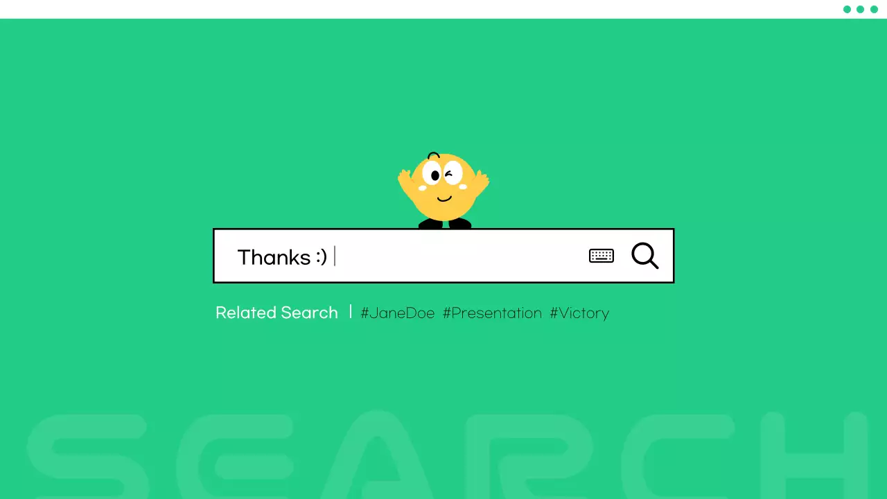 Green Simple Search 가이드 프레젠테이션