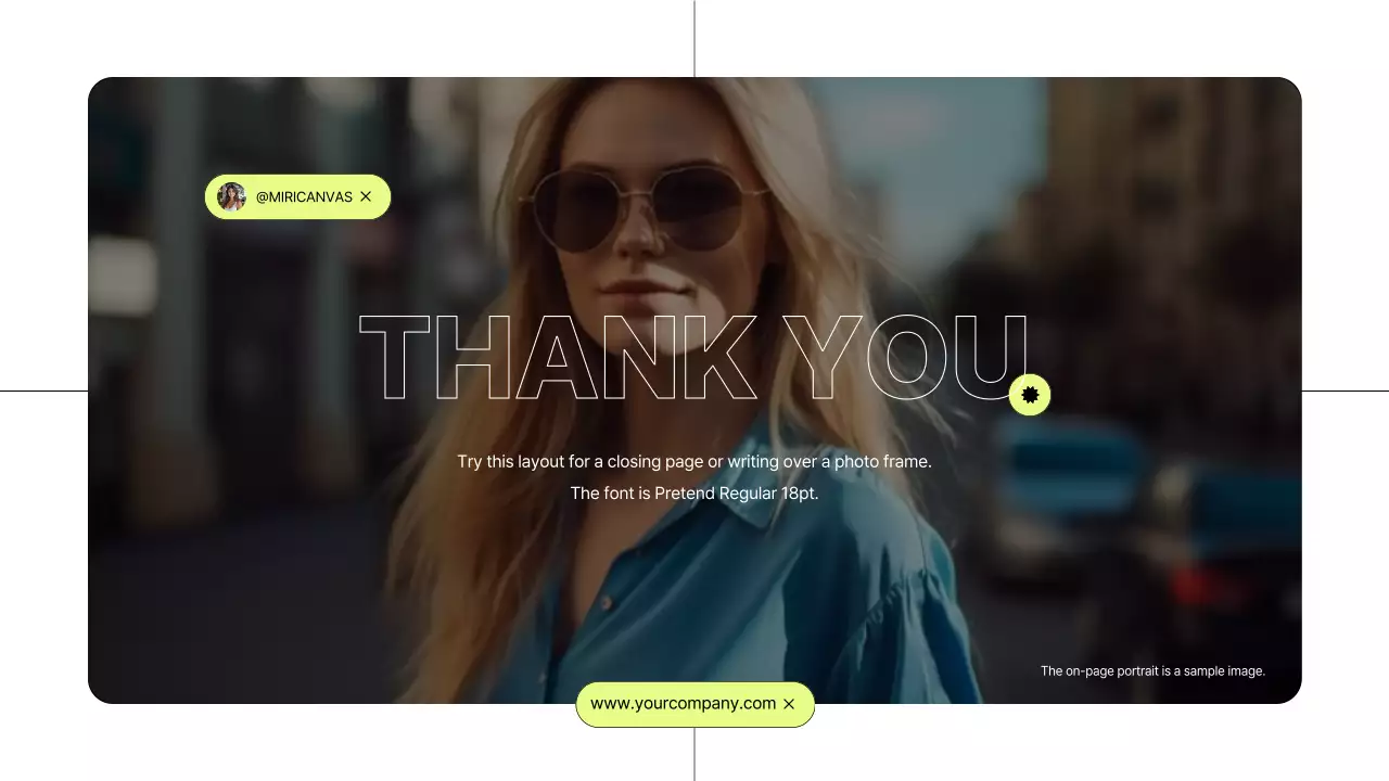 블랙과 화이트에 옐로우그린으로 포인트를 준 사진프레임을 위한 레이아웃