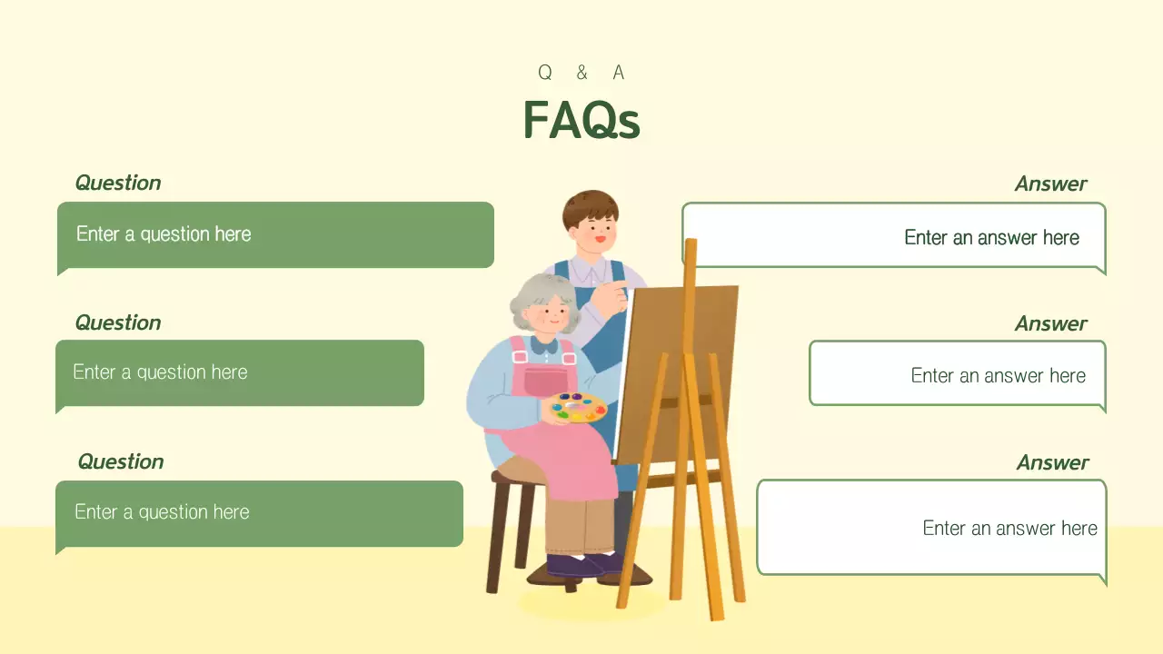 Volunteer Basics for Middle School Students in Green and Yellow