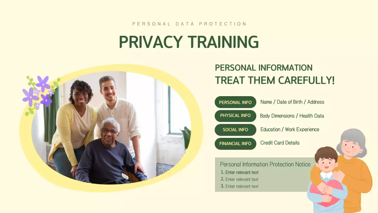 Volunteer Basics for Middle School Students in Green and Yellow