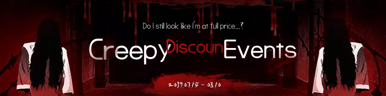 Spanduk Promosi Acara Gotik Merah