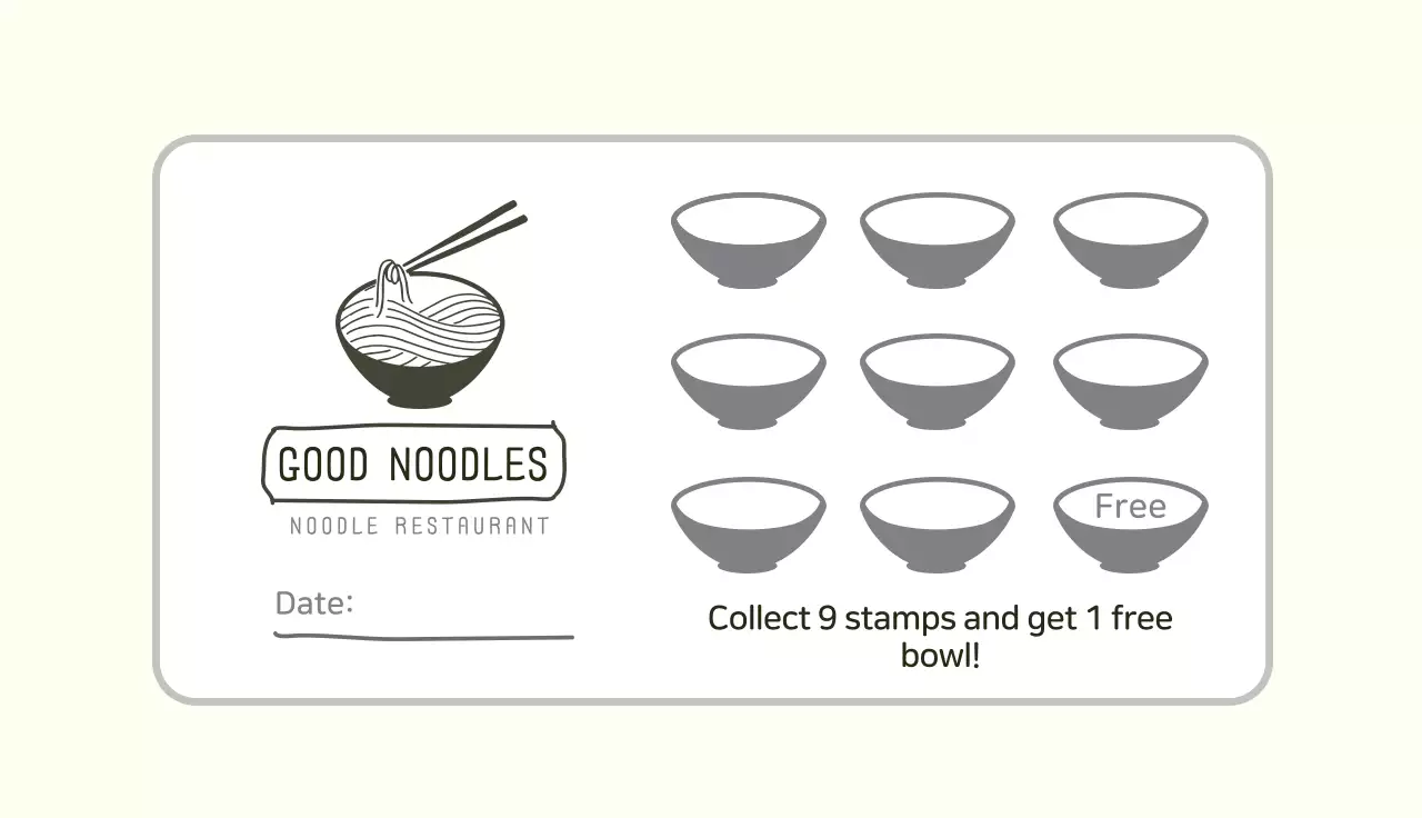 Ivory Black Illustrated Catering Coupon