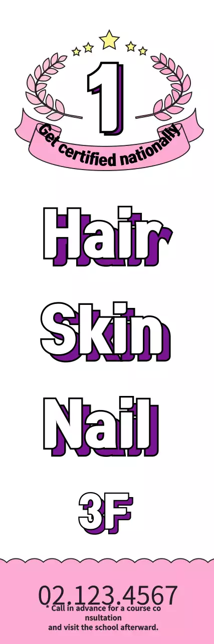 Banner de promoção de beleza moderna rosa