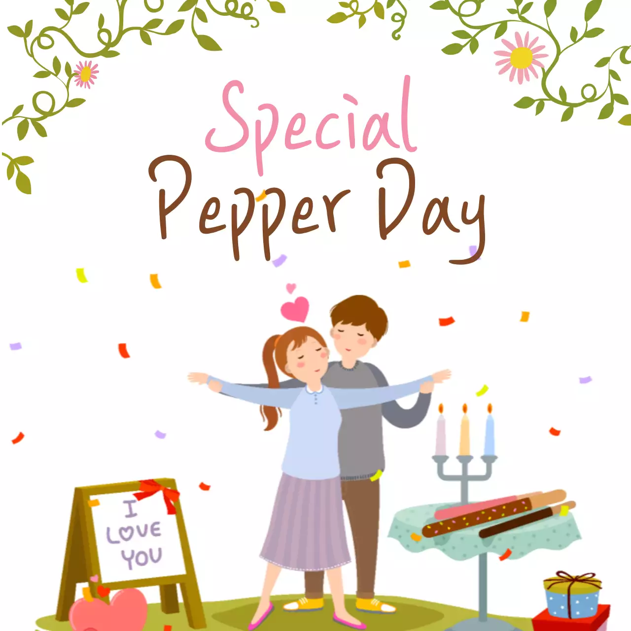 Pink Minimal Love Invitation Banner