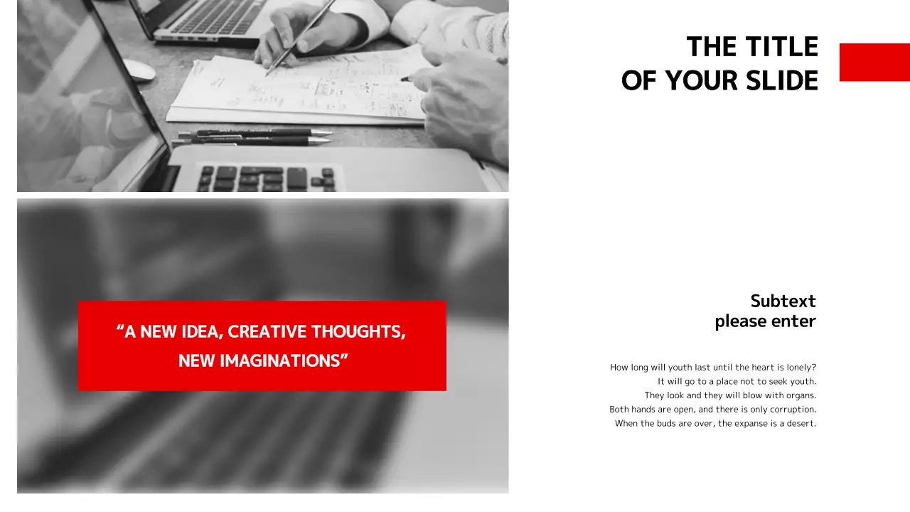 Red Modern Business Presentation