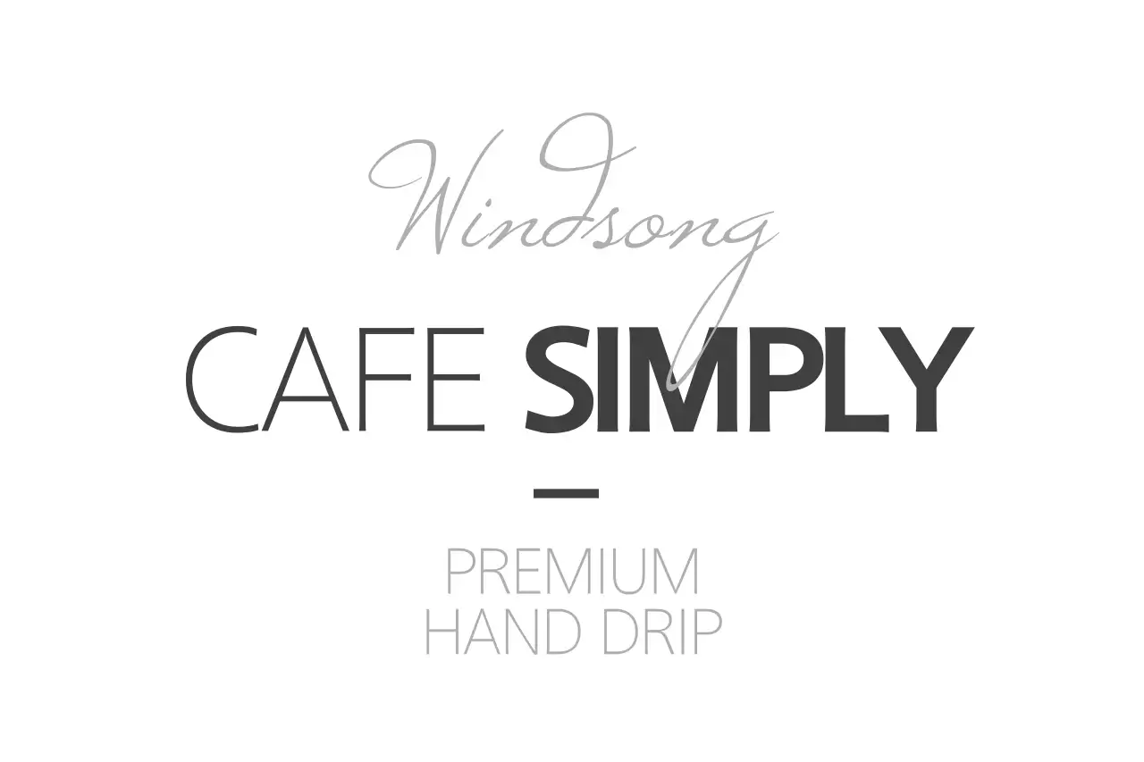 Banner Promocional de Café Minimalista Branco