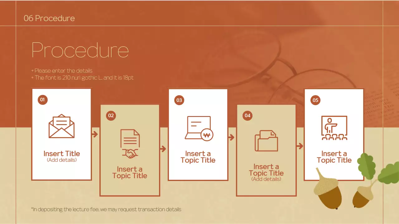 Chủ đề bài giảng đọc mùa thu màu nâu và màu be