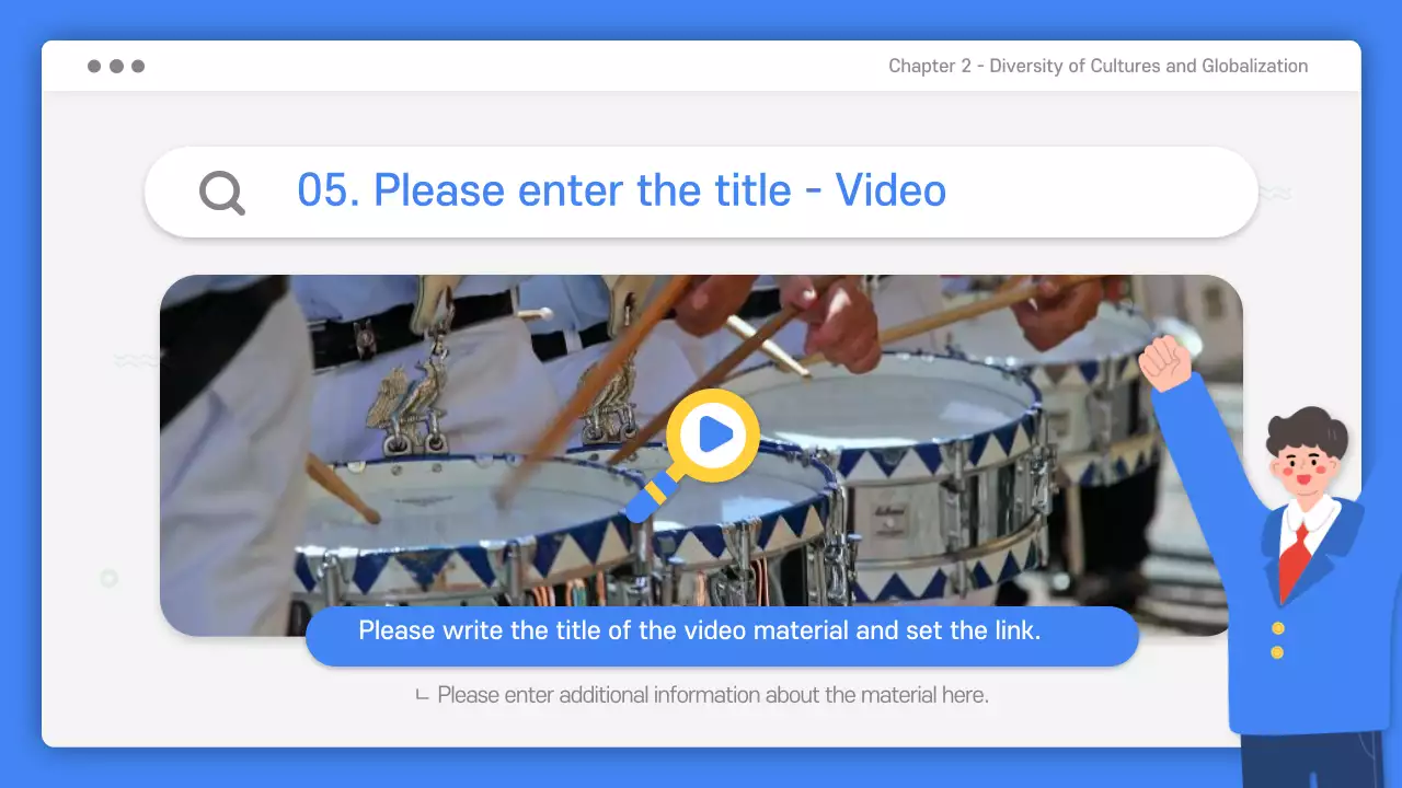 Presentasi Kursus Pendidikan Sederhana dan Berwarna-warni