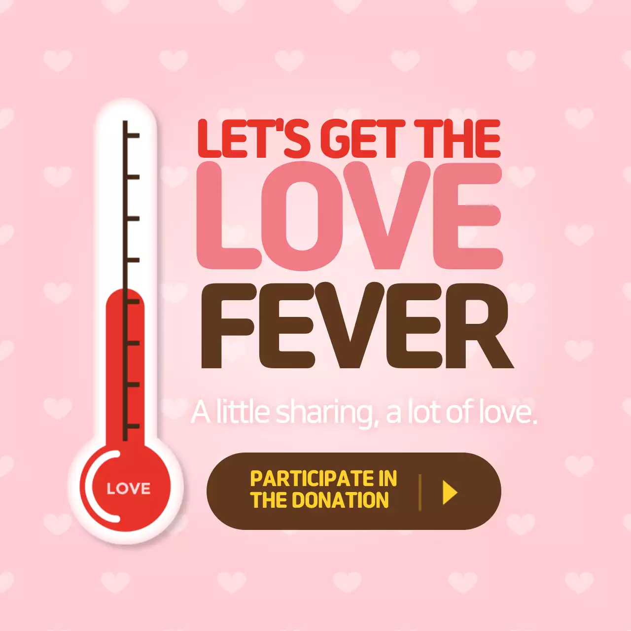 Pink Modern Love Promotion Instagram Post