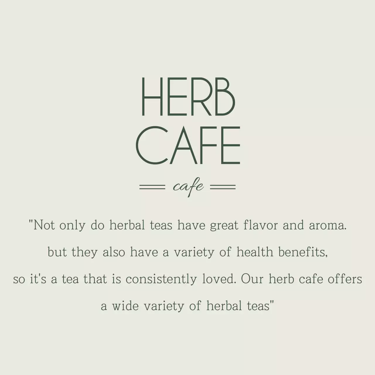 Spanduk Promosi Kafe Minimalis Warna Beige