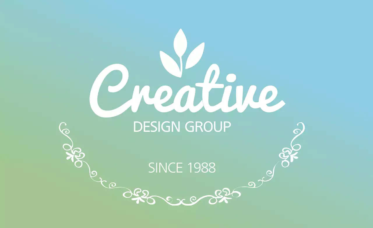 Mint Elegant Design Business Banner