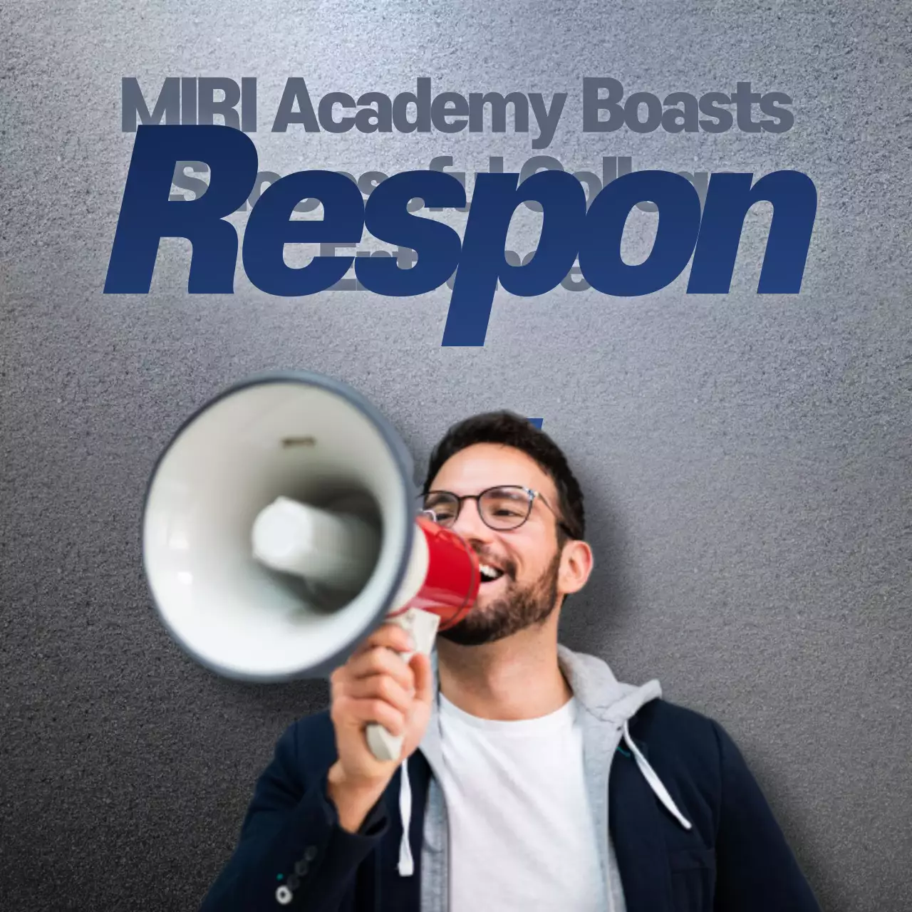 Grey Modern Announcement Instagram Post