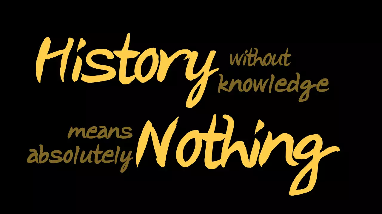 Yellow Minimal History Presentation