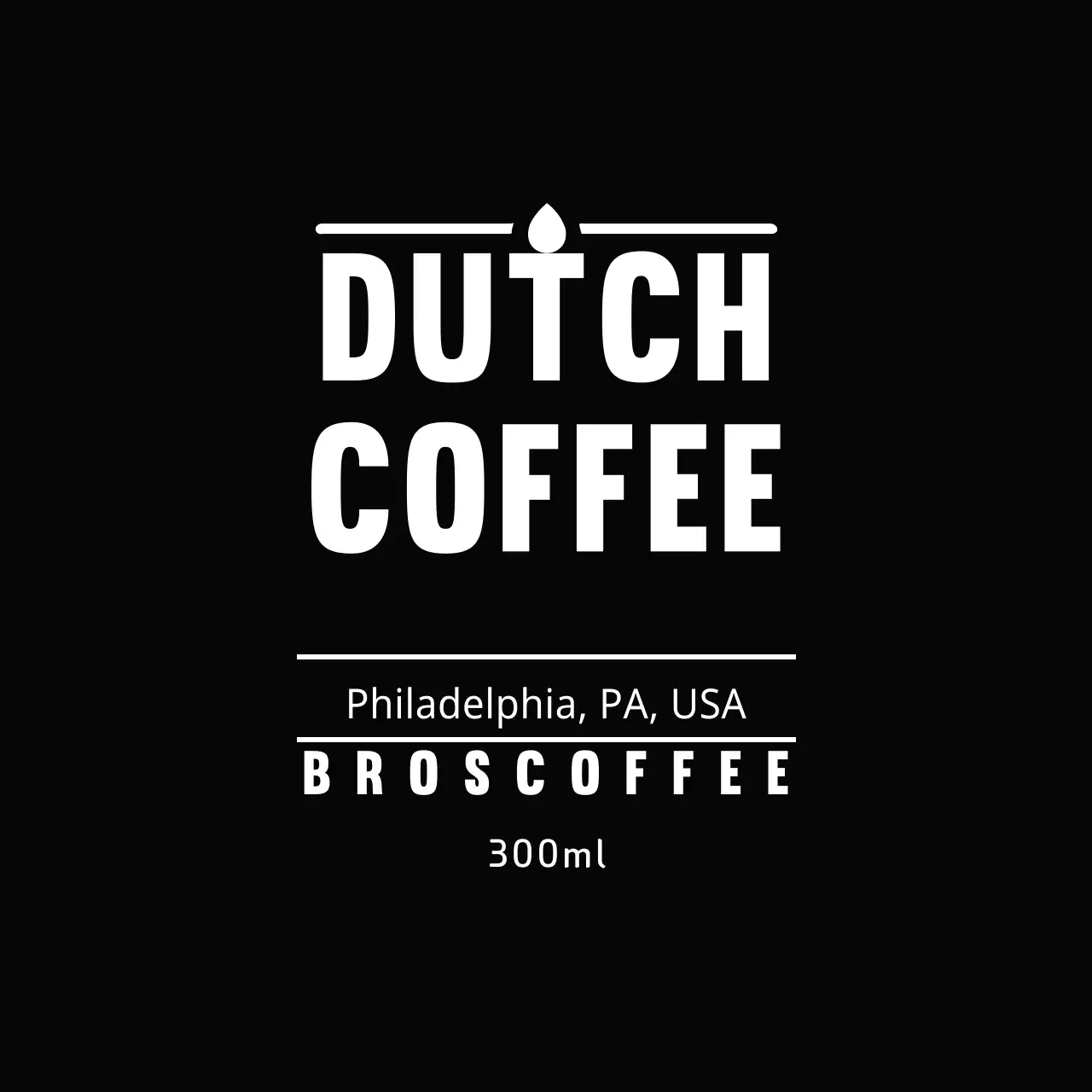 DUTCH COFFEE