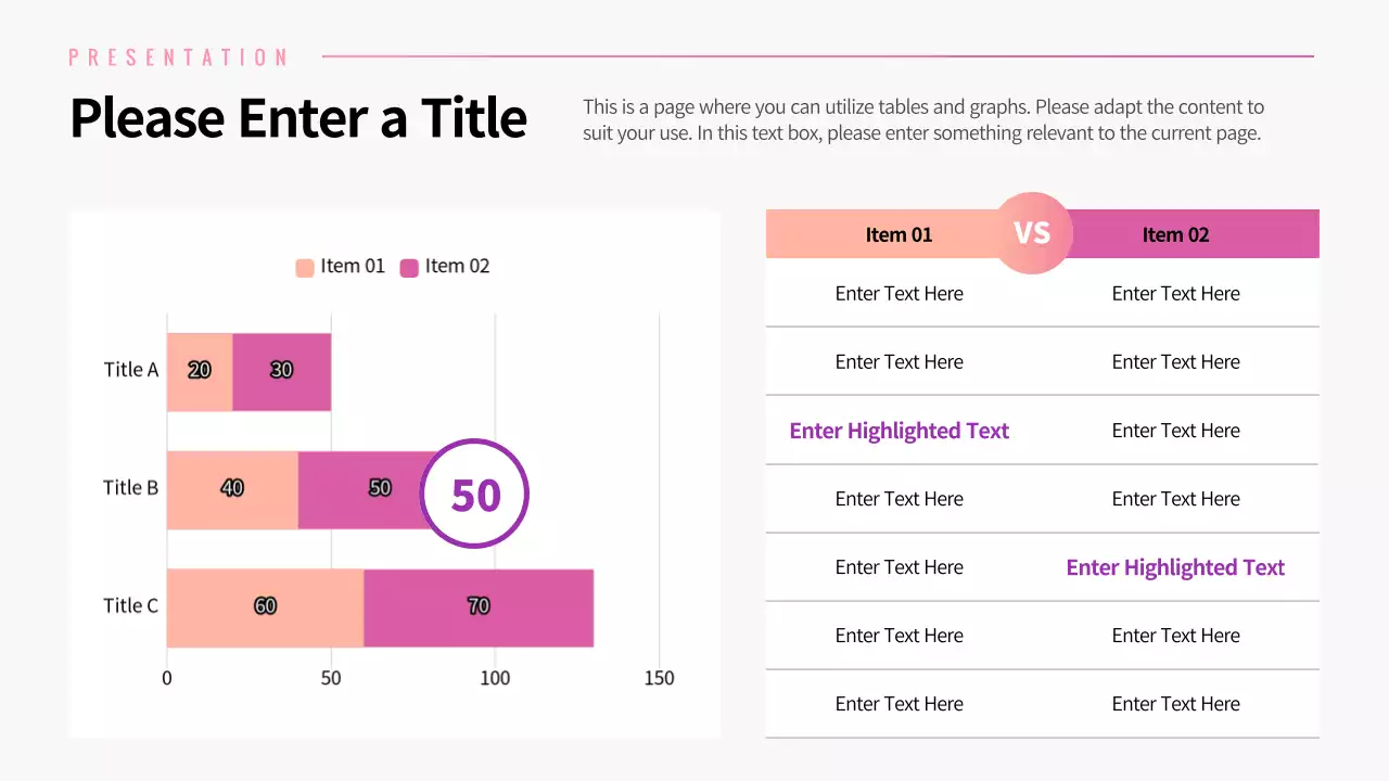 Pink Modern Data Presentation Infographic