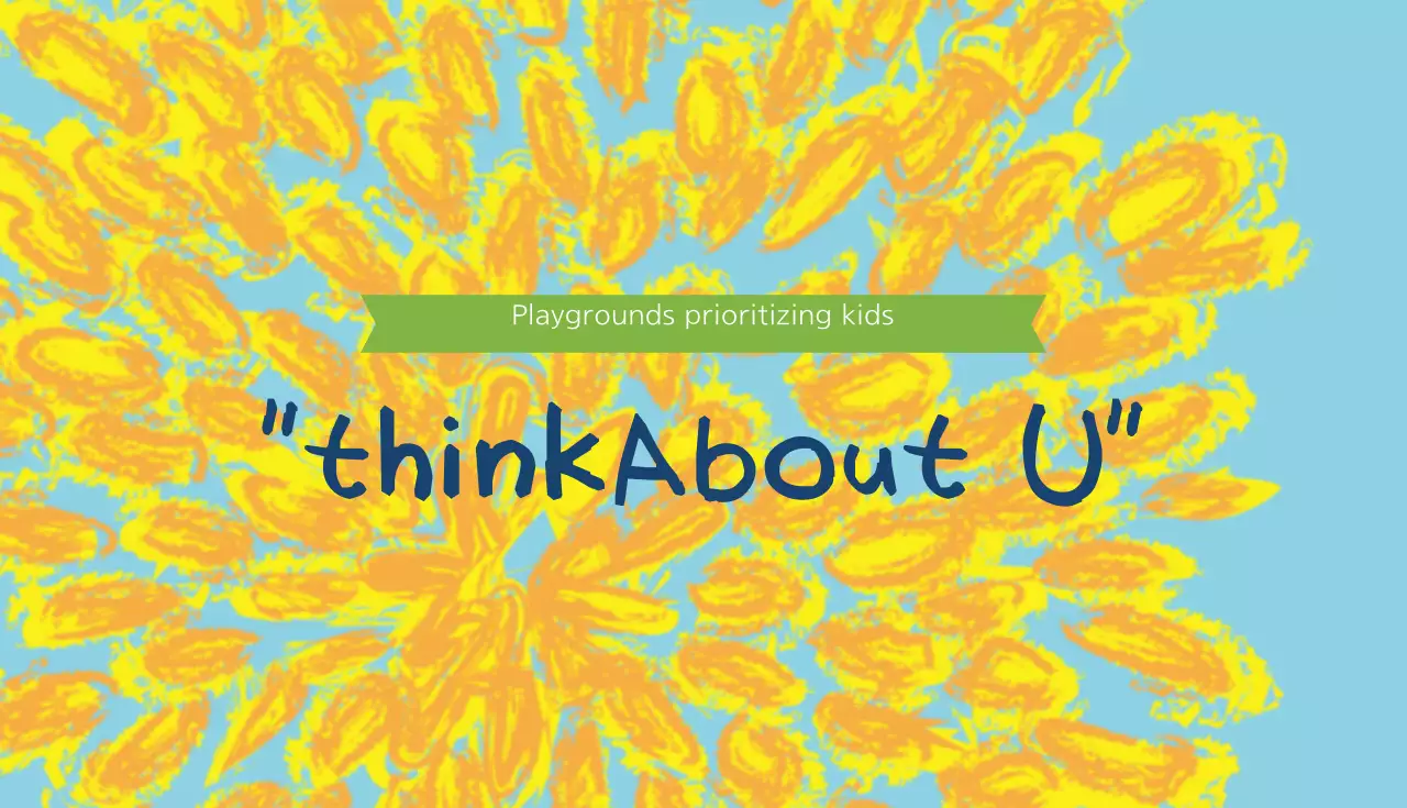 Kartu Nama Promosi Taman Bermain Abstrak Biru