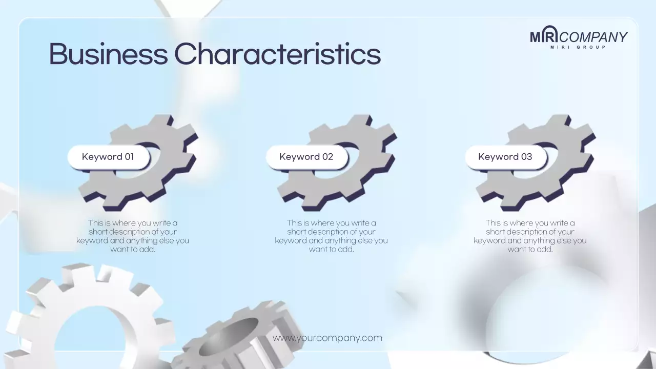 Blue Modern Business Plan Document Presentation