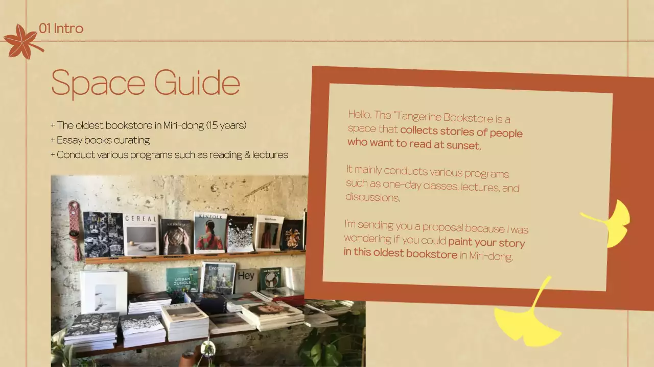 Chủ đề bài giảng đọc mùa thu màu nâu và màu be