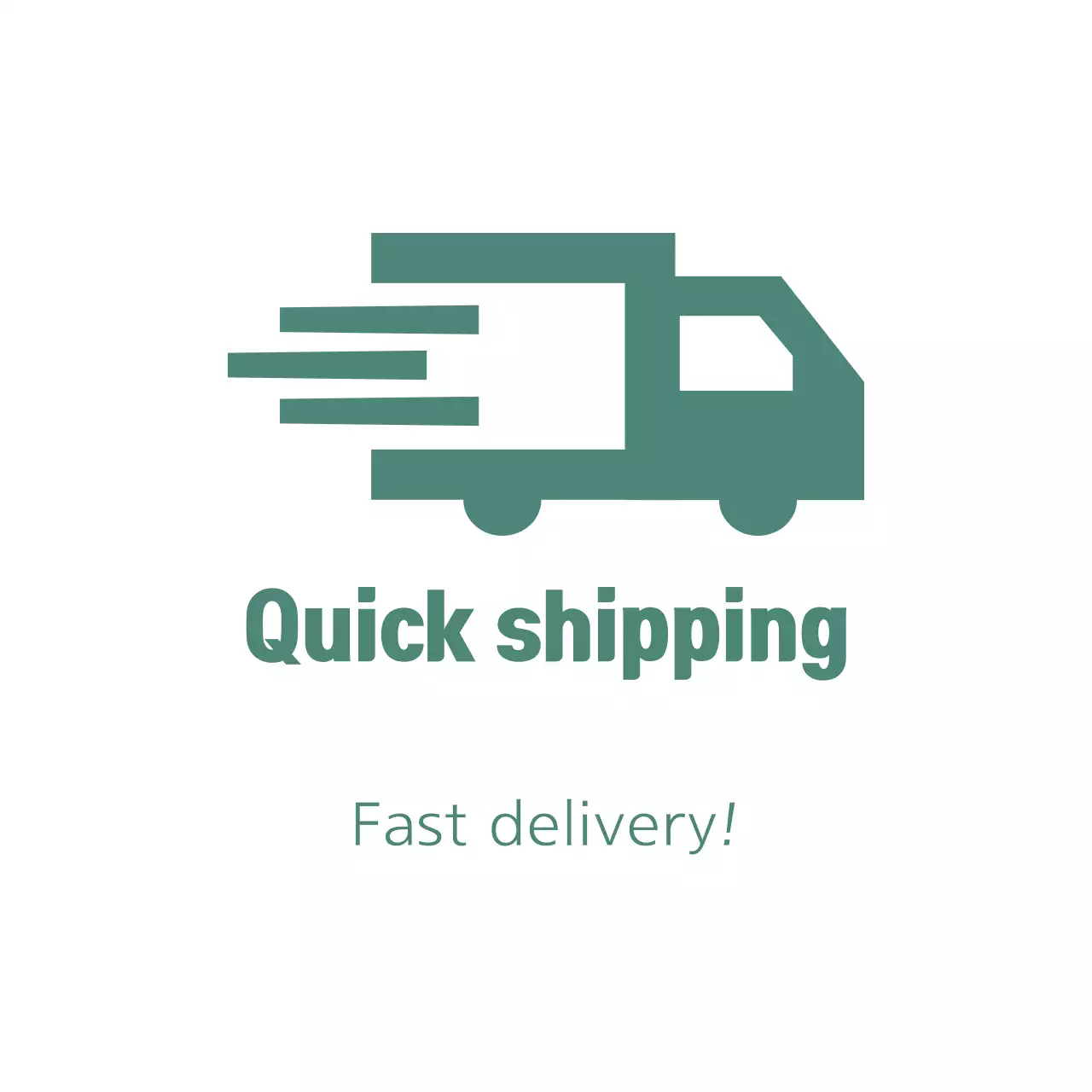 Green Minimal Shipping Promotion Banner