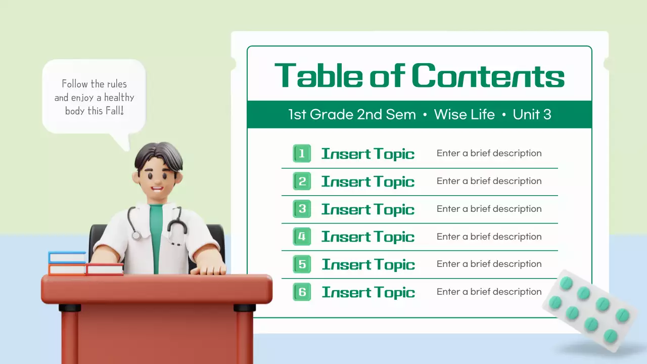 Green Modern Health Guide Presentation