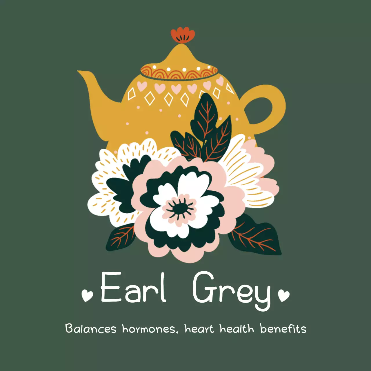 Spanduk Promosi Teh Hijau Tradisional