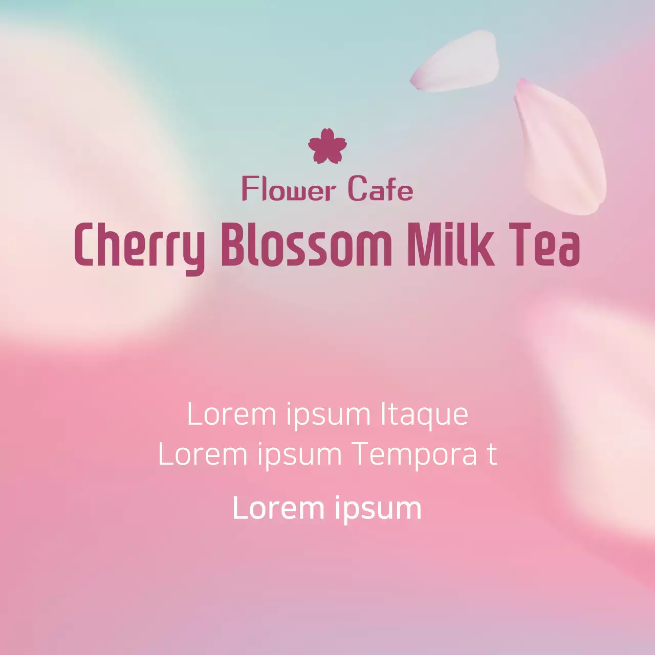 Trà Sữa Hoa Anh Đào