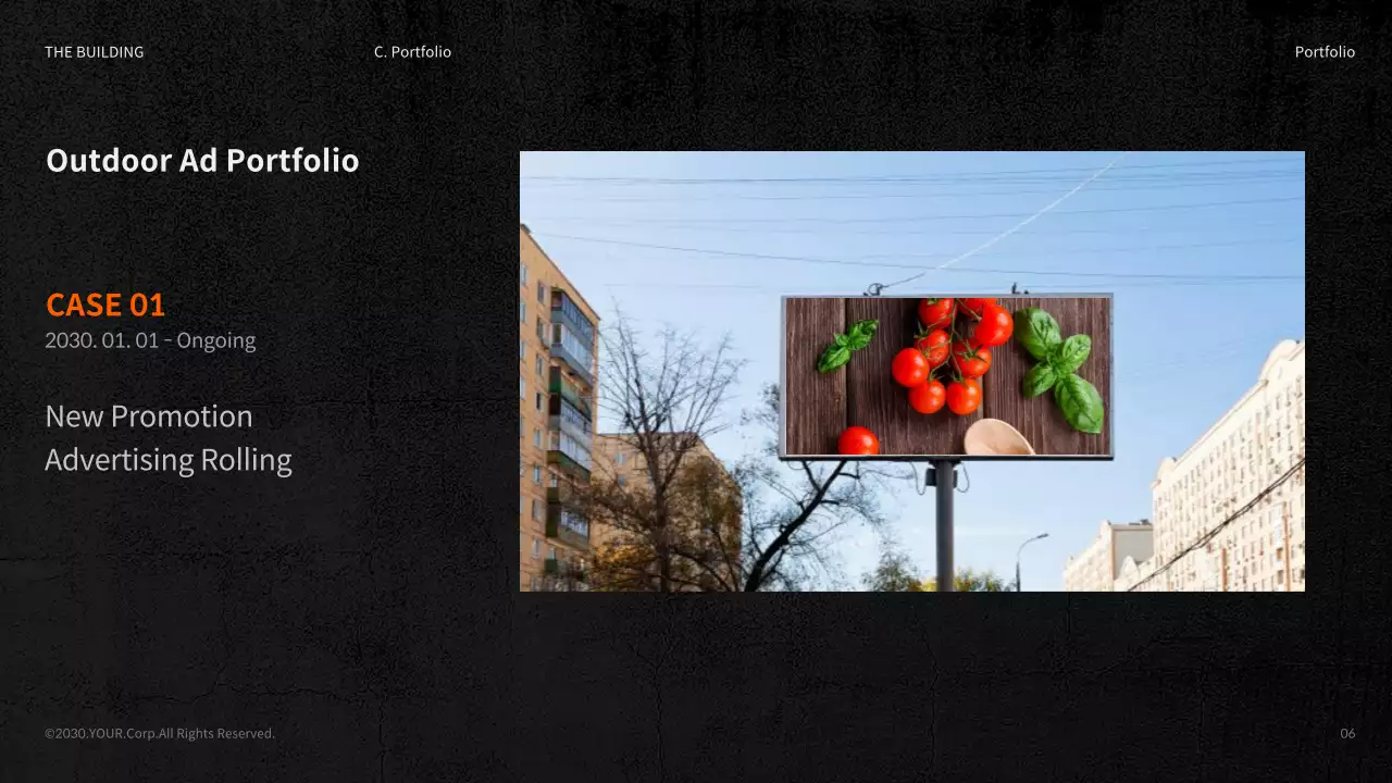 Orange Modern Advertising Guide Presentation