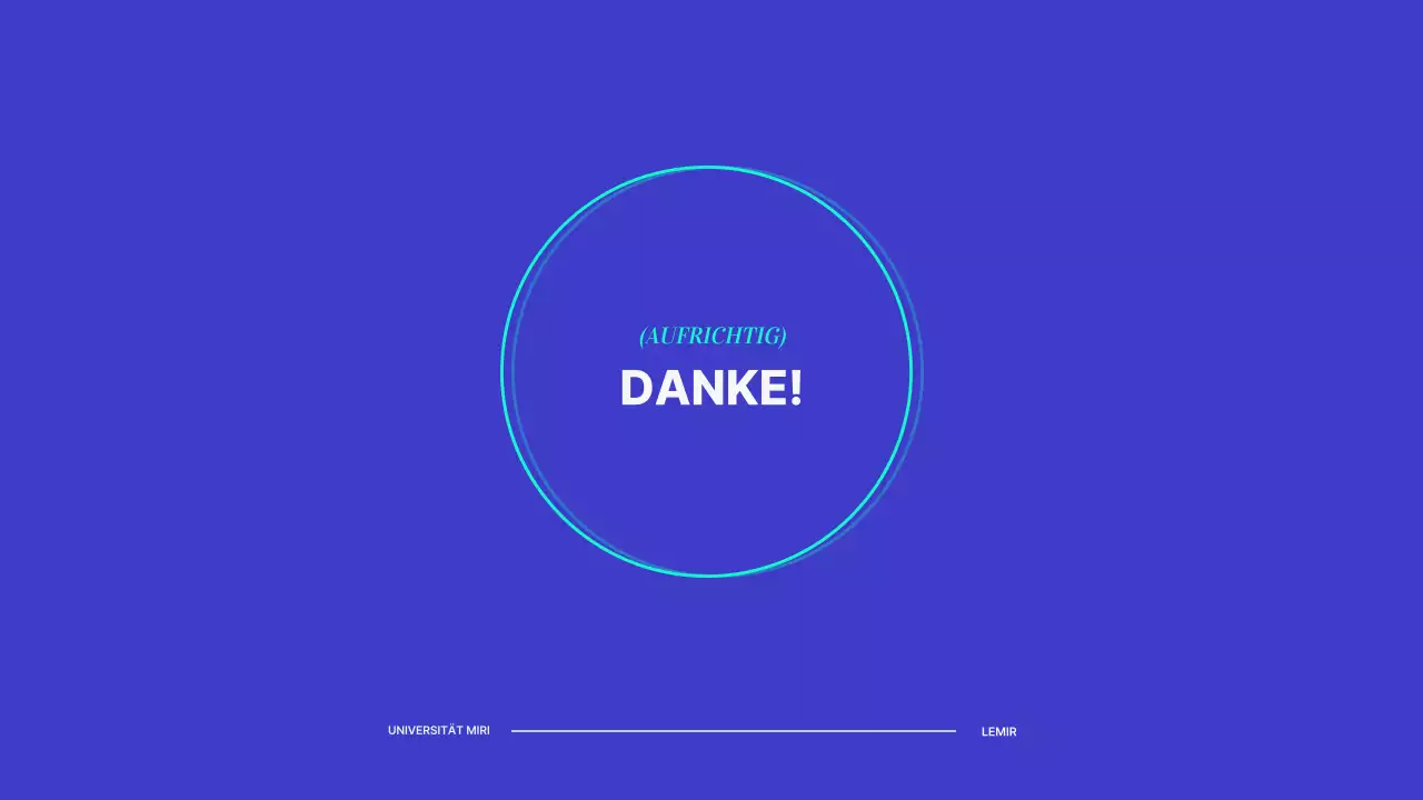 Eine einfache Mappe in Blau und Weiß