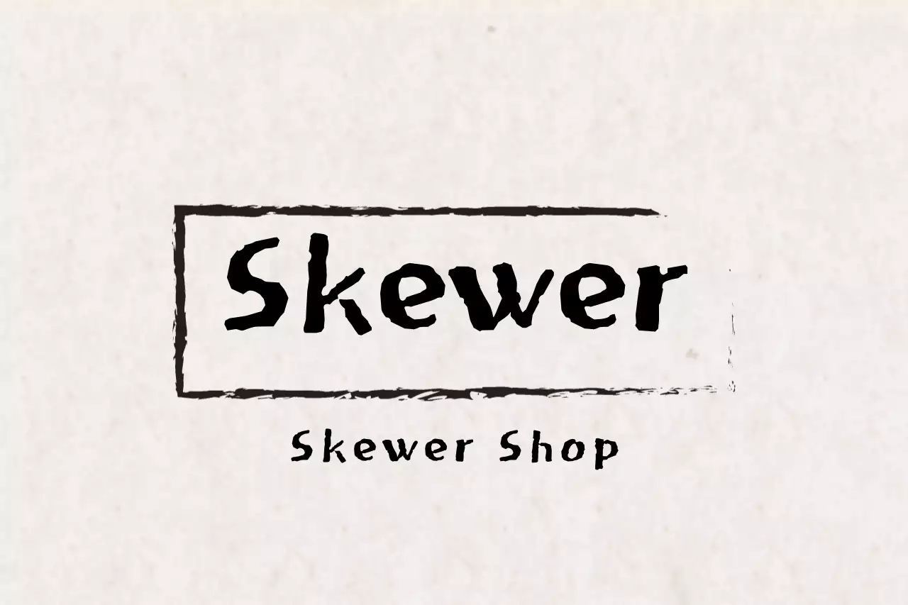 Banner de propaganda de comida minimalista preta