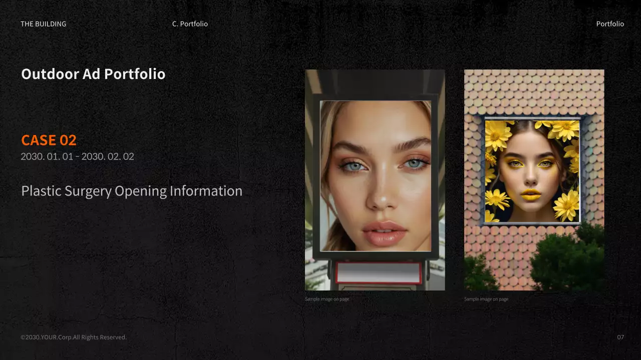 Orange Modern Advertising Guide Presentation