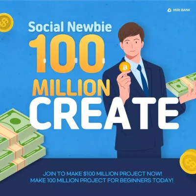 Blue Modern Finance Promotion Social Media Post