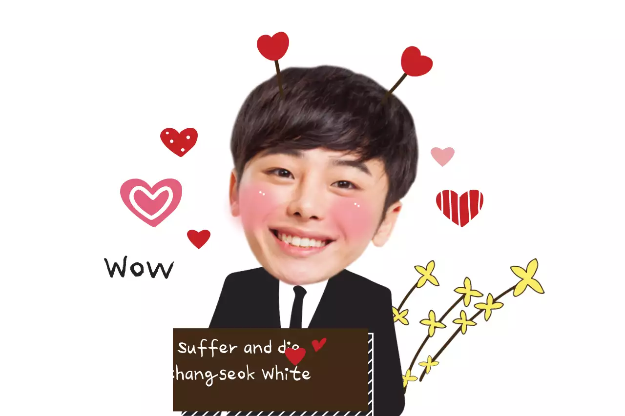 Red Comic Love Invitation Banner