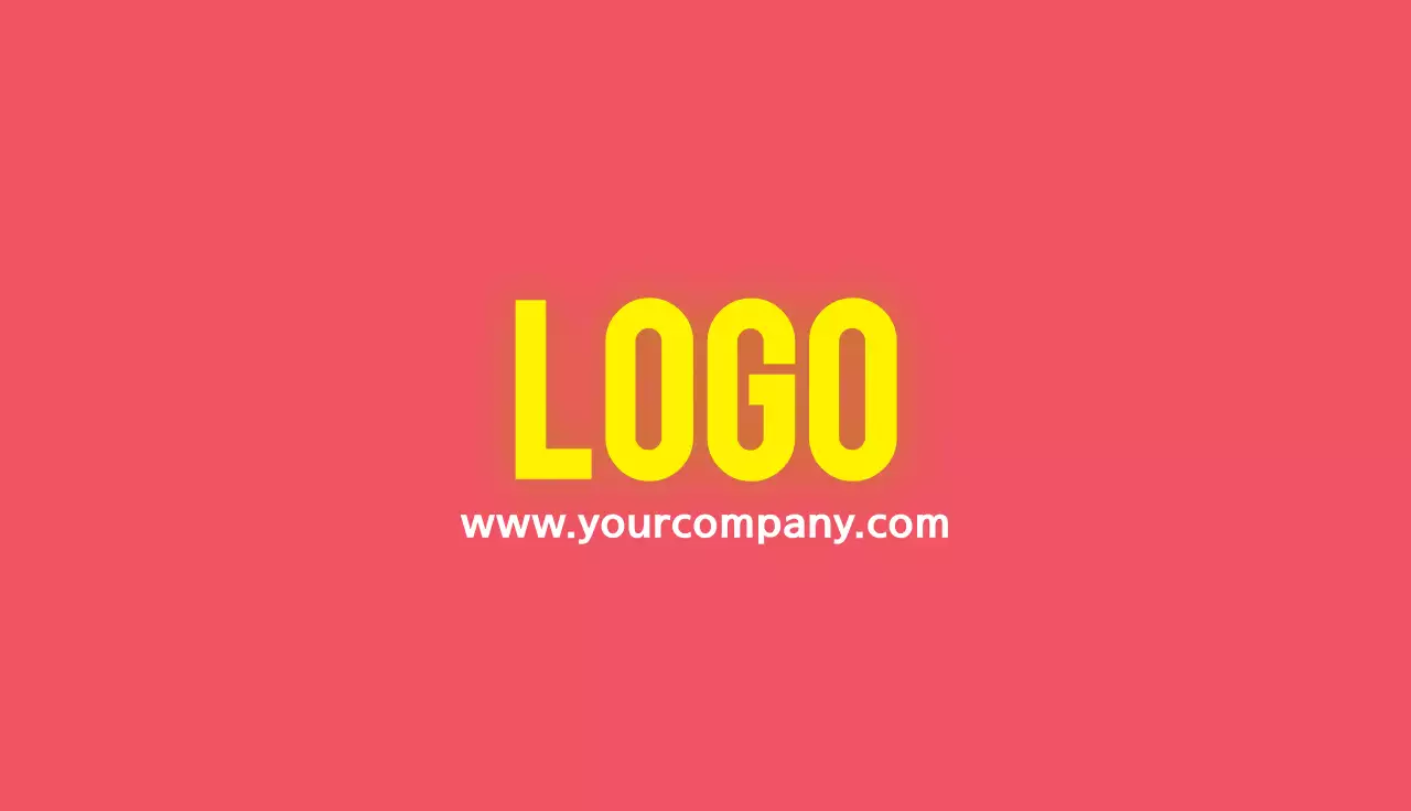 Red Modern Business Card