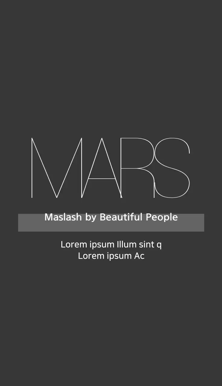 Cartão de visita promocional de beleza minimalista preta