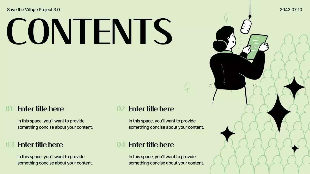 Green Simple 전시 제안 발표