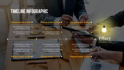 Brown Professional Business Plan Infographic