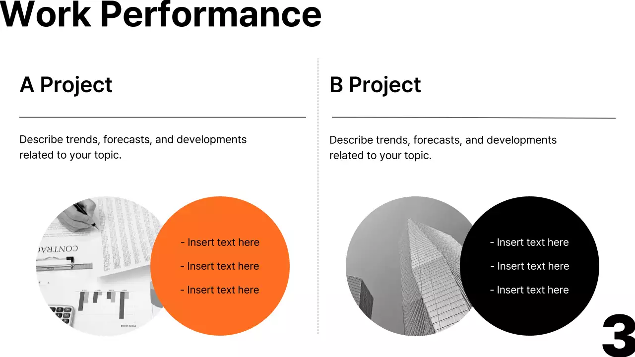 Orange Modern Business Report Presentation